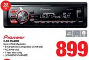Pioneer Car Radio MVH-X175UI/MVH-85U