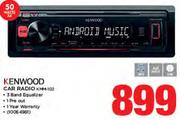 Kenwood Car Radio KMM-102