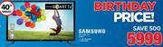 Samsung 40" FHD Smart LED TV 40J520