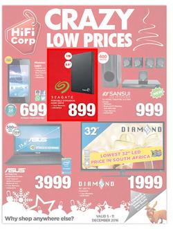 HiFi Corp : Crazy Low Prices (5 Dec - 11 Dec 2016), page 1