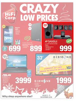 HiFi Corp : Crazy Low Prices (5 Dec - 11 Dec 2016), page 1