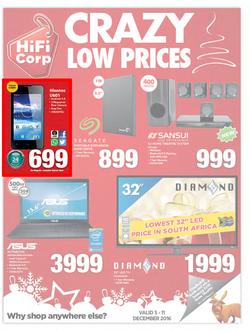 HiFi Corp : Crazy Low Prices (5 Dec - 11 Dec 2016), page 1