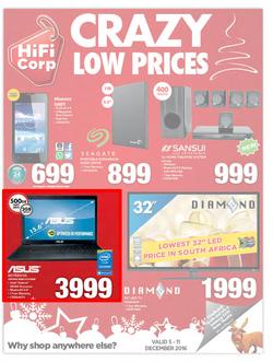 HiFi Corp : Crazy Low Prices (5 Dec - 11 Dec 2016), page 1