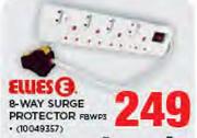 Ellies 8 Way Surge Protector FBWP3