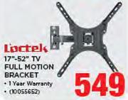 Loctek 17-52" TV Full Motion Bracket