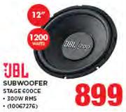 JBL 12" Subwoofer STAGE600CE
