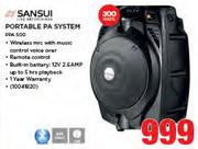 Sansui Portable PA System PPA500