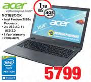 Acer 15.6" Notebook