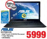 Asus 15.6" i3 Notebook