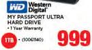 WD 1TB My Passport Ultra Hard Drive