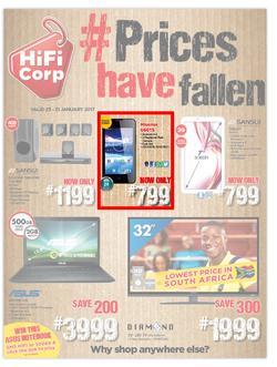 HiFi Corp : Prices Have Fallen (25 Jan - 31 Jan 2017), page 1