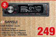 Sansui Car Radio MA013