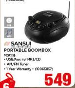 Sansui Portable Boombox POR1118