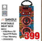 Sansui Portable Beat Box BB102