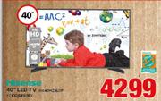 Hisense 40" Full HD LED TV 