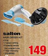 Salton Hair Dryer Kit STP06