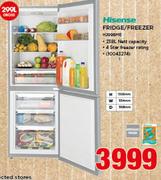 Hisense 299Ltr Fridge/Freezer H299BME
