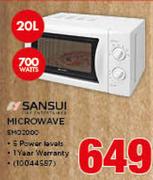 Sansui 20Ltr Microwave SMO2000