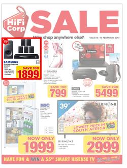 HiFi Corp : Sale (16 Feb - 19 Feb 2017), page 1
