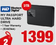 WD 2TB My Passport Ultra Hard Drive