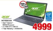 Acer 15.6" Notebook