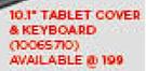 Volkano 10.1" Tablet Cover & Keyboard