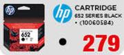 HP Cartridge 652 Series Black