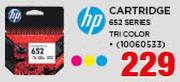 HP Cartridge 652 Series Tri Color