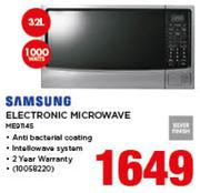 Samsung 32Ltr Electronic Microwave ME9114S