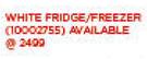 Hisense 220Ltr White Fridge/Freezer