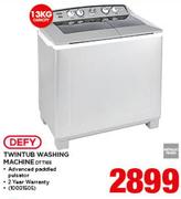 Defy 13Kg Twin Tub Washing Machine DTT165