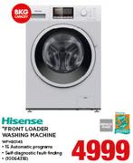 Hisense 8Kg Front Loader Washing Machine