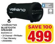 Volkano Bluetooth Speaker BAZOOKA 2.1