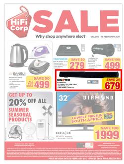 HiFi Corp : Sale (16 Feb - 19 Feb 2017), page 8