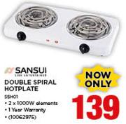 Sansui Double Spiral Hotplate SSH01