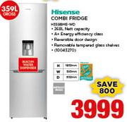 Hisense 359Ltr Combi Fridge H359BME-WD