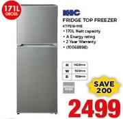 KIC 171Ltr Fridge Top Freezer KTF518-1ME