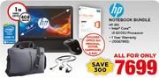 HP Notebook Bundle HP250