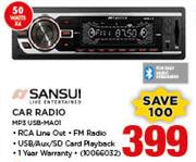 Sansui Car Radio MP3 USB-MA01