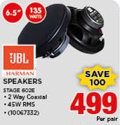 JBL Harman Speakers Stage 602E-Per Pair