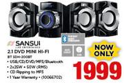 Sansui 2.1 DVD Mini Hi-Fi BT SDH-200BT