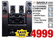 Sansui 5.2 Channel Component System SHT-6200