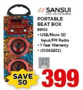 Sansui Portable Beat Box BB102