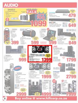 HiFi Corp : Easter Savings Sale (20 Apr - 23 Apr 2017), page 6