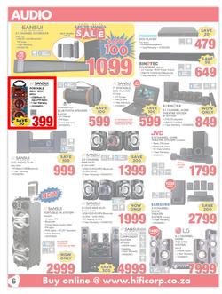 HiFi Corp : Easter Savings Sale (20 Apr - 23 Apr 2017), page 6