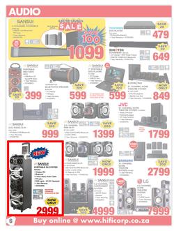 HiFi Corp : Easter Savings Sale (20 Apr - 23 Apr 2017), page 6