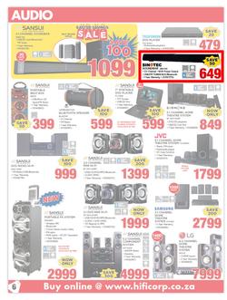 HiFi Corp : Easter Savings Sale (20 Apr - 23 Apr 2017), page 6