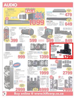 HiFi Corp : Easter Savings Sale (20 Apr - 23 Apr 2017), page 6