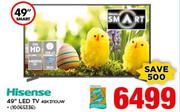Hisense 49" Smart LED TV 49K3170UW