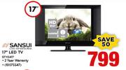 Sansui 17" LED TV STY0417